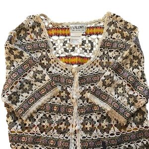 Valenti Crochet Cardigan